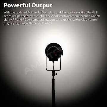 Godox VL150II 165W LED Video Light for Creative Lighting Solutions