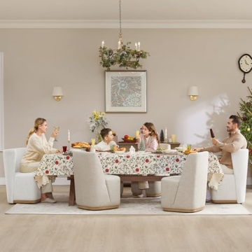 Stylish CHITA Upholstered Dining Chairs Set of 2