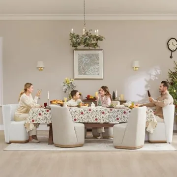 Stylish CHITA Upholstered Dining Chairs Set of 2