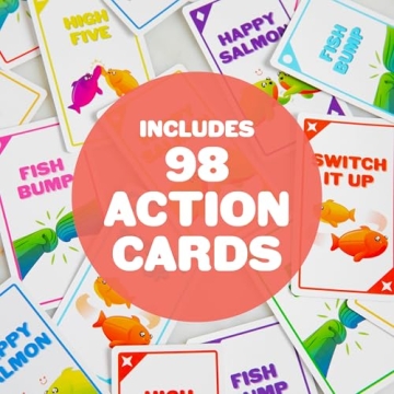 Happy Salmon Fast-Paced Card Game for Family Fun