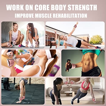 Jaffick Ankle Weights for Women and Kids - Adjustable & Cute