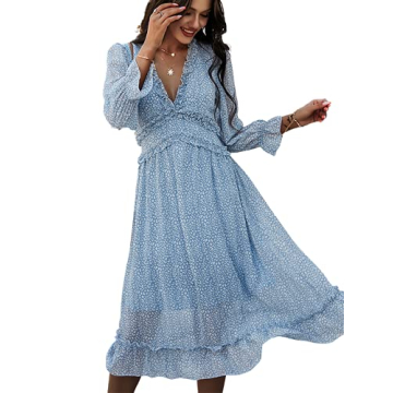 Elegant Floral Print Maxi Dress for Summer Events