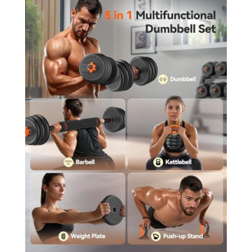 Adjustable Dumbbells - Versatile Home Fitness Solution