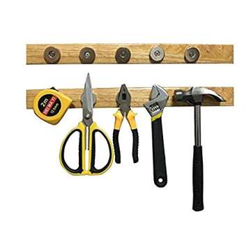 Magnets Disc Countersunk Permanent Magnet Fastener Magnets Countersunk,Magnets with Holes, Magnets for Tool, Home, Workplace, Door retainers,Refrigerator Magnets,Crafts Magnets (12x3-4mm)