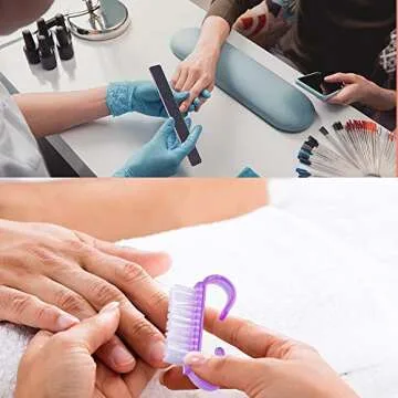 SIQUK Nail Polish Remover Tools Kit Including 750 Pcs Wipe Cotton Pads 20 Pcs Nail Clips Caps 5 Pcs Nail File Triangle Cuticle Pusher and Cutter Set Professional Gel Nail Polish Removal Accessories