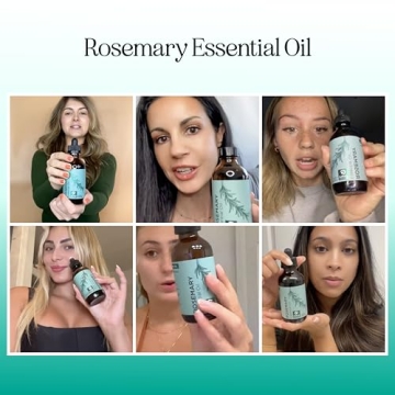 Pure Rosemary Essential Oil for Hair Skin Nails Aromatherapy