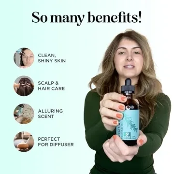 Pure Rosemary Essential Oil for Hair Skin Nails Aromatherapy