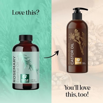 Pure Rosemary Essential Oil for Hair Skin Nails Aromatherapy