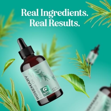 Pure Rosemary Essential Oil for Hair Skin Nails Aromatherapy