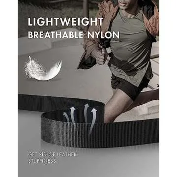 FAIRWIN Tactical Rigger Belt for Outdoor & Work Use