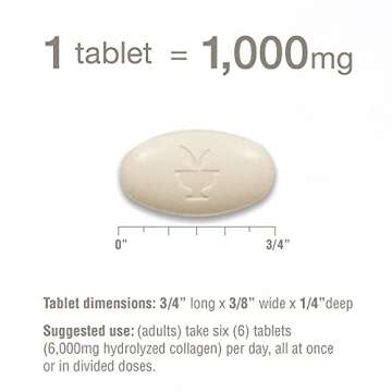 Youtheory Advanced Collagen 6000mg with Vitamin C for Beauty