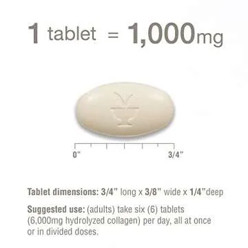 Youtheory Advanced Collagen 6000mg with Vitamin C for Beauty