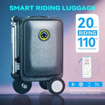 Airwheel SE3S Rideable Suitcase - Ultimate Travel Companion