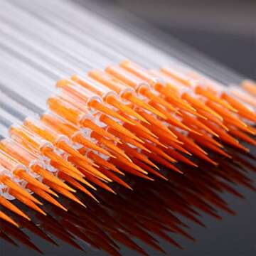 eBoot 100 Pack Disposable Eyeliner Brush Applicator