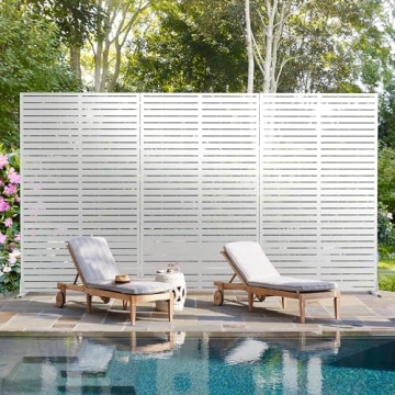 Elevens Decorative Privacy Screen for Outdoor Spaces