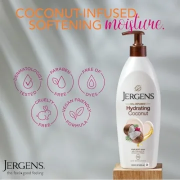 Jergens Coconut Body Lotion for Deep Hydration