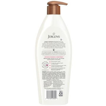Jergens Coconut Body Lotion for Deep Hydration