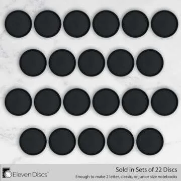 Exclusive 1½-Inch Discbound Expansion Discs for Custom Notebooks - Set of 22