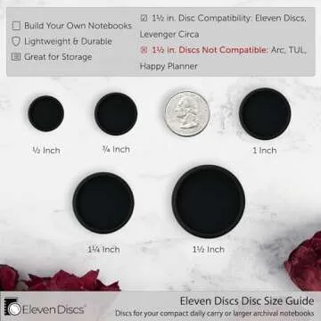 Eleven Discs 1½-Inch Expansion Discs for Notebooks