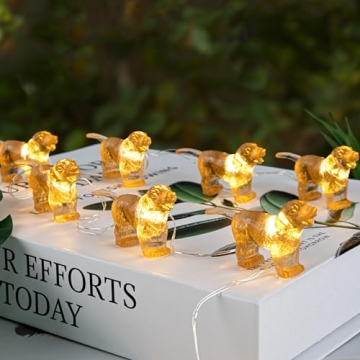 Labrador Retriever Dog String Lights USB Battery Remote