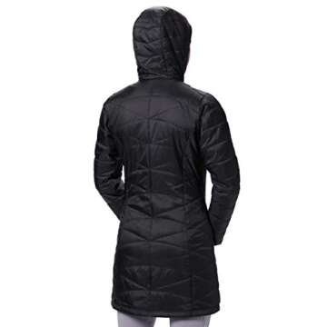 Columbia Women's Mighty Lite Hooded Jacket - Black Medium - Perfect for Winter Adventures!