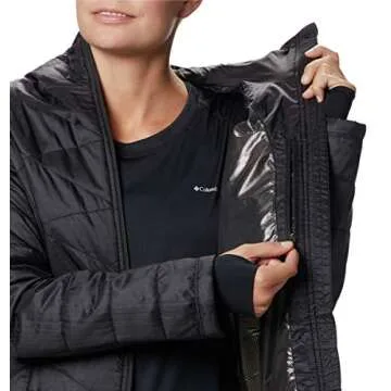 Columbia Women’s Mighty Lite Hooded Jacket Black Medium