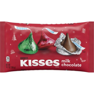 HERSHEY'S KISSES Milk Chocolate Christmas Treats 10.1 oz