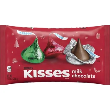 HERSHEY'S KISSES Milk Chocolate Christmas Treats 10.1 oz