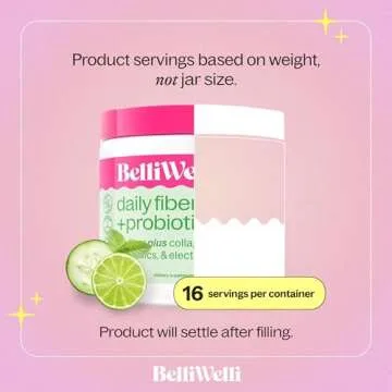 Daily Fiber Supplement with Probiotics and Collagen