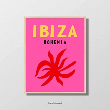 Set of 6 Preppy Canvas Wall Art Prints 8x10in