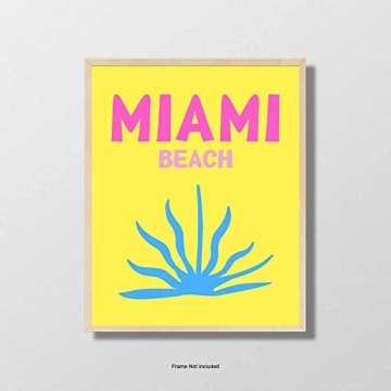 Set of 6 Preppy Canvas Wall Art Prints 8x10in