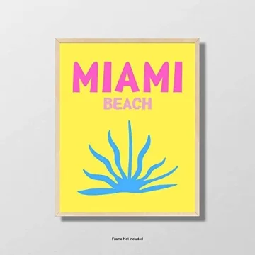 Set of 6 Preppy Canvas Wall Art Prints 8x10in