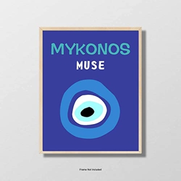 Set of 6 Preppy Canvas Wall Art Prints 8x10in