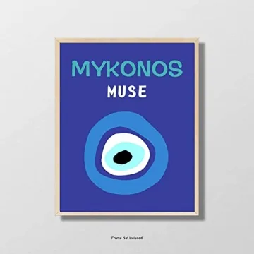 Set of 6 Preppy Canvas Wall Art Prints 8x10in