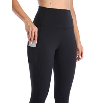 Soft High Waist Yoga Pants with Pockets for Women