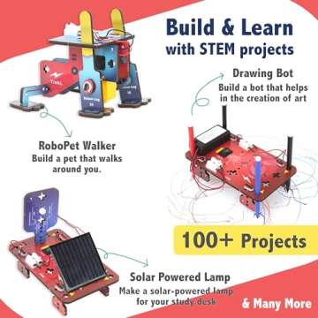 Butterfly Edufields 200+ Science Kits for Kids Age 12-14 | Gifts for 12 Year Old Boys| Circuits for ...