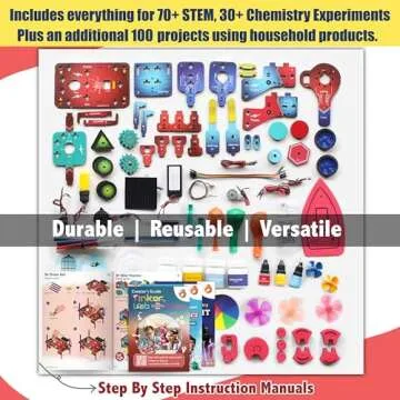 Butterfly Edufields 200+ Science Kits for Kids Age 12-14 | Gifts for 12 Year Old Boys| Circuits for Kids 8-12 | Build a Robot Kit for Kids 8-12 | Stem Kits for Kids Age 12-14 | Electronic Kit