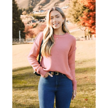 Chic Zeagoo Women's Cropped Sweater for Fall Fashion