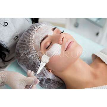 APPEARUS Facial Mask Silicone Mixing Bowl 6-PC Set - Professional Spa Face Mask Mixing Tool (Dark Gray)