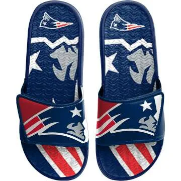 FOCO NFL Men's Sports Shower Flip Flops - Comfort