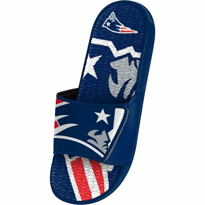 FOCO NFL Men's Sports Shower Flip Flops - Comfort