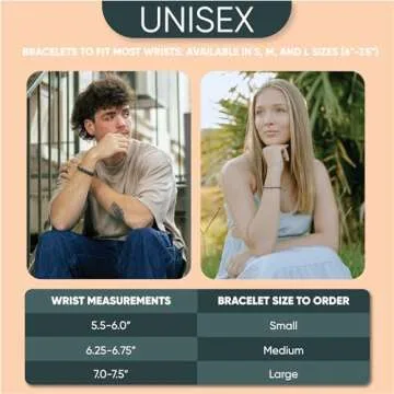 Cherry Tree Collection - Small, Medium, Large Sizes - Gemstone Beaded Bracelets For Women and Men - 8mm Round Beads (Kyanite - Large)