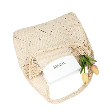 Stylish Stizimn Crochet Beach Tote Bag for Summer Fun