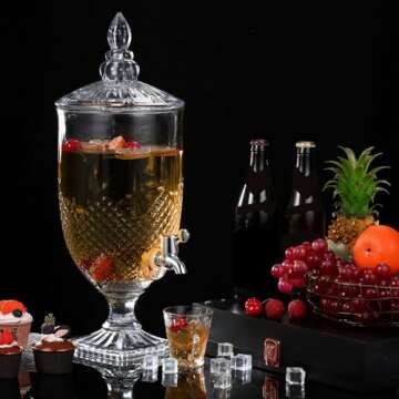 Buy Bokon Drink Dispensers - Elegant Glass Beverage Servers