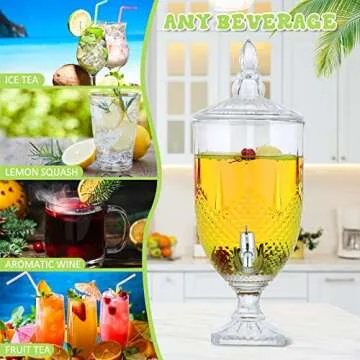 Buy Bokon Drink Dispensers - Elegant Glass Beverage Servers