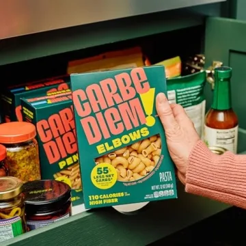 Carbe Diem!, Chef’s Kiss Sample Pack, Spaghetti, Penne & Elbow, 55% Fewer Net Carbs with Traditional Flavor & Texture, Chef's Kiss Sample Pack (Spaghetti, Penne, Elbows)