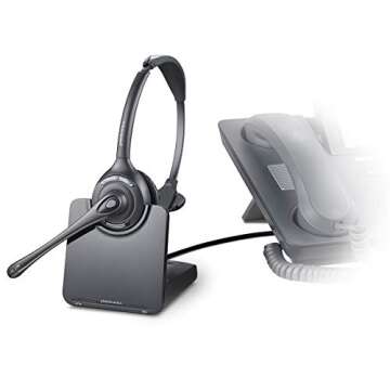 Poly - CS510 Support Convertible Wireless Headset (Plantronics) - Over-the-Head One Ear/Monaural Hea...