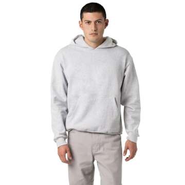 Los Angeles Apparel Heavy Fleece Hoodie for Ultimate Comfort