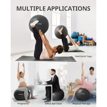Trideer Yoga Ball - Ultimate Fitness and Therapy Solution
