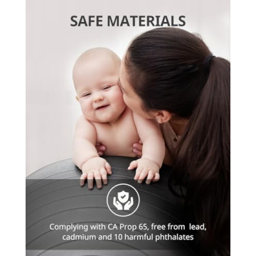 Trideer Yoga Ball - Ultimate Fitness and Therapy Solution